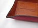 3rd Anniversary Gift. St. Augustine Quote Inscribed Leather Desk Tray.