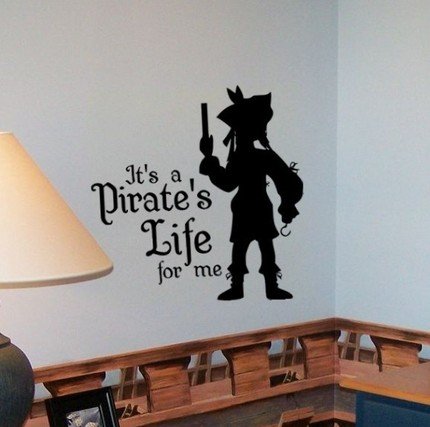 Pirate Life – Yo Ho Yo Ho Vinyl Wall Decal Sticker Art Graphic