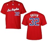 Los Angeles Clippers Blake Griffin Red Name and Number NBA T-Shirt