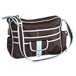 Multitasking Bag - Chocolate/ Blue