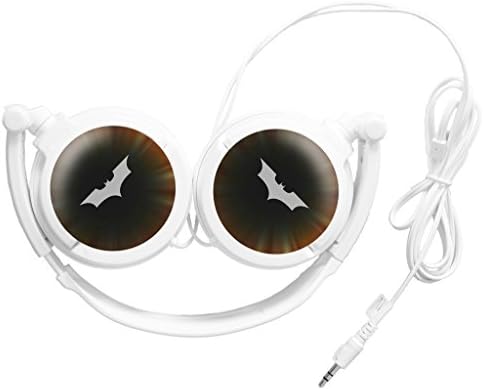 Greg Trek Custom Unique Personality Batman Headset Foldable for SmartPhones Computers Men Kids Girls