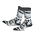 TeeHee Men's Fun and Fashion Crew Socks 10-Pair (Camouflage)