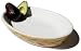 Kitchen & Housewares : Pinzon by Caleca Chili Peppers Medium Oval Baking Dish