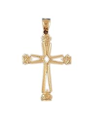 CleverEves 14k Gold Pendant Cross 6.4 - Gram(s)
