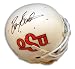Autographed Barry Sanders Oklahoma State Mini Helmet