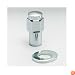 Cragar KN2121: Lug Nuts, Shank with Washer, 1/2 in. x 20 RH, Closed End, Chrome Plated Steel, Set of 5