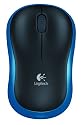 Logitech M185 Wireless Mouse - Blue