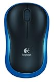 Logitech - Wireless Mouse M185 - Souris sans-fil - 2.4 GHz - récepteur sans-fil USB - bleu