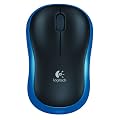 Logitech - Wireless Mouse M185 - Souris sans-fil - 2.4 GHz - r�cepteur sans-fil USB - bleu