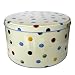 POLKA DOT CAKE TIN RND SET X3