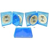 1 Empty 22mm Thick 3 Disc Replacement Boxes/Cases for Blu-Ray DVD Movies - Holds 3 Discs (DV3R22BR) ~ Square Deal Recordings...