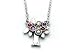 Essentials Tree of Life Necklace - Garnet, Pearl, Rose Quartz and Amethyst Fruits, by Neta