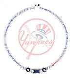 Phiten New York Yankees MLB Titanium X30 22 Necklace