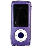 Executive Leather Case for Apple iPod Nano 5th Generation, Nano 5th Gen Leather Case for Nano 8GB, 16GB with Rotating Belt Clip