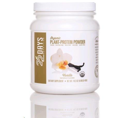 Organic Plant Protein Powder Vanilla 14.30 Ounces