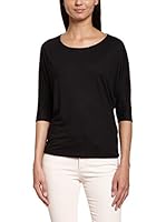 Tom Tailor Camiseta Manga Larga (Negro)