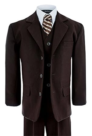 on.com: Gino Giovanni Formal Boy Brown Suit 