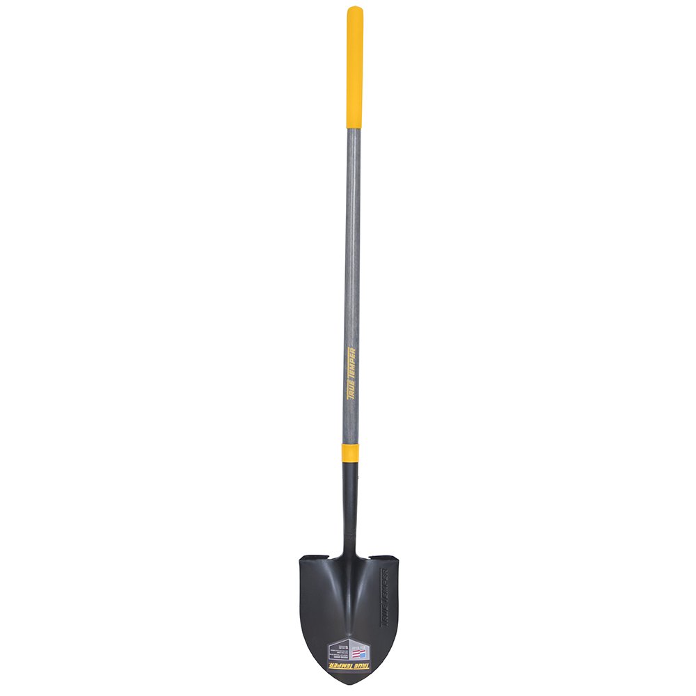 True Temper Round Point Digging Shovel 2585600