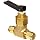 Ham-Let H1200 Series  Brass Toggle Valve, Inline, 1/8" Let-Lok Fitting