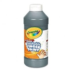 Crayola Washable Finger Paint - White (16 oz. Plastic Jar)