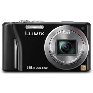 Panasonic Lumix DMC-TZ22EG-K Digitalkamera (14 Megapixel, 16-fach opt. Zoom, 7,5 cm (3 Zoll) Touch LC-Display, GPS, Full HD, 3D, bildstabilisiert) schwarz