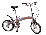 Universal Magnesium Folding Bike - Silver 10.5 inch