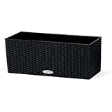 Lechuza Balconera Cottage 50 - All-In-One, Black (Discontinued by Manufacturer)