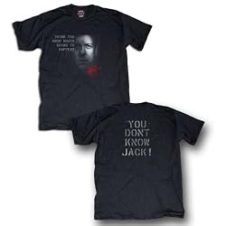 24 Twenty Four shirt You Don't Know Jack Bauer Photo shirt Black