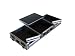 PROCASES, INC CASE FOR 2 X LARGE FORMAT TABLETOP CD PLAYERS, 1 X MIXER & A LAPTOP. 19...