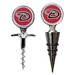 Arizona Diamondbacks Cork Screw and Wine Bottle Topper Set MLB Baseball