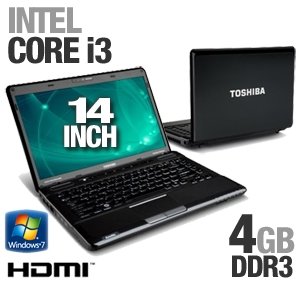 Toshiba Satellite M645-S4045 LED TruBrite 14-Inch Laptop 