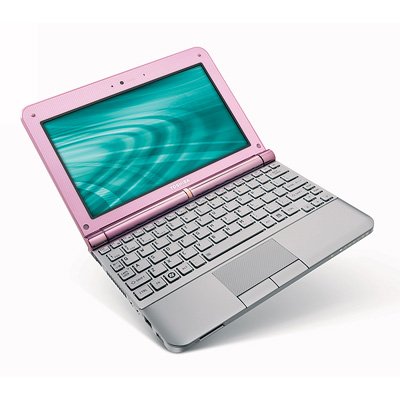 Toshiba Mini NB205-N330PK 10.1-Inch Posh Pink Netbook - 9 Hours of Battery Life (Windows 7 Starter)