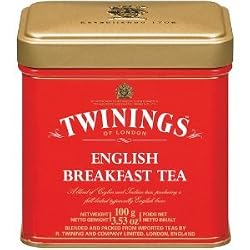 Twinings of London Classics Loose English Breakfast Tea - 3.53 oz Tin