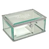 Beveled Glass Jewelry Box