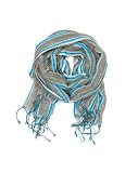 H.E. Homini Emerito Mens Striped Foulard