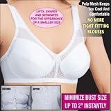 Dream Products Soft Comfortable Double Layered Minimizer Bra