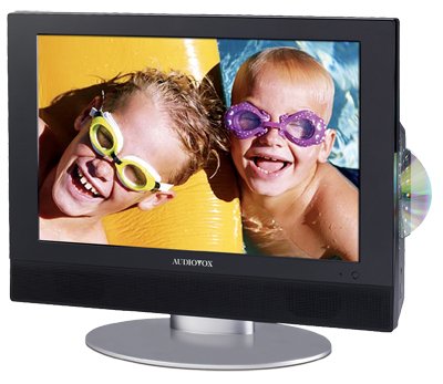Audiovox FPE2006DV 20-Inch LCD TV with Built-In DVD Player, Card Port, and USB