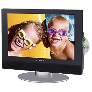 Click here to buy Audiovox FPE2006DV 20 inch Flat Panel LCD HDTV with AC DC (12 VOLT), Built-In DVD Player, Card... by Audiovox.