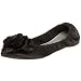Wanted Shoes Women's Punk Ballet Flat,Black,9 M US