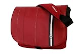 Crumpler - Royale S&auml;ckli L - Sacoche en cuir pour Ordinateur Portable 15" - Rouge/Blanc