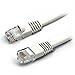 InstallerParts Ethernet Cable CAT5E Cable UTP Booted 25 FT - White - Professional Series - 1Gigabit/Sec Network/Internet Cable, 350MHZ
