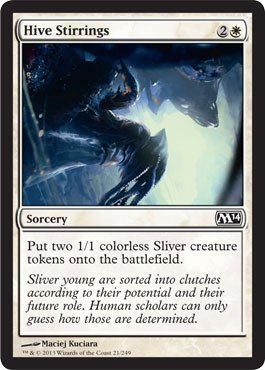 Magic: the Gathering - Hive Stirrings (21/249) - Magic 2014 On Sale