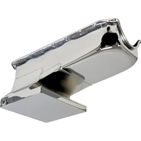 1962-67 Chevy II/Nova Small Block Drag Racing Oil Pan - Chrome