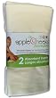 AppleCheeks One-Size 2-Layer Rayon from Bamboo Inserts, 2-pack