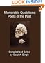 Memorable Quotations: Poets of the Past