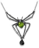 Emerald Venom Alchemy Gothic Spider Choker