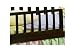 Simmons Furniture Valencia Toddler Guard Rail - Black Cherry