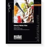 Projet Premium White Inkjet Film, 7mil Glossy Polyester Base, 17 x 22, 50 Sheets