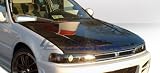 1990-1993 Honda Accord Carbon Creations Oem Hood