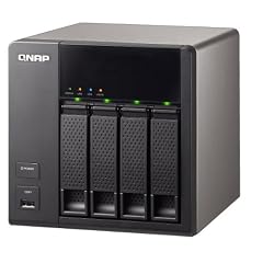Qnap TS-412 NAS-System (8,9 cm (3,5 Zoll), 4-Bay Diskless, 1,2GHz, SATA, USB 2.0)